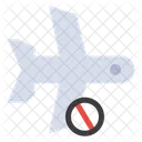 Cancel Flight Plane Icon