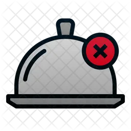 Cancel Food  Icon