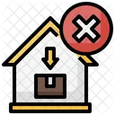 Cancel Home Delivery Icon