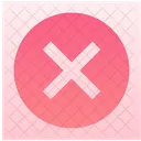 Cancel Delete Remove Icon