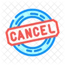 Cancel Close Door Icon