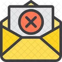 Remove Cancel Mail Delete Mail Icon