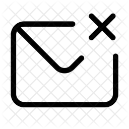 Cancel Mail  Icon