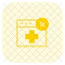 Cancel Medical Appointment  Icon