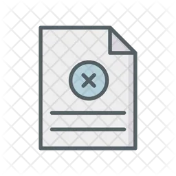 Cancel Page  Icon