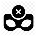 Cancel Privacy Incognito Icon