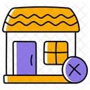 Cancel Property Cross Sign House Icon