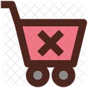 Cancel Shopping Remove Trolley Cancel Icon
