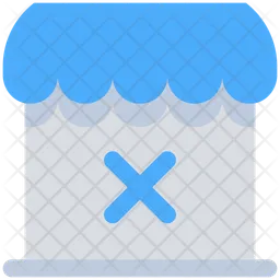 Cancel Store  Icon