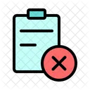 Cancel Repeal Shopping Icon