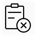 Cancel Repeal Shopping Icon