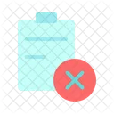 Cancel Repeal Shopping Icon