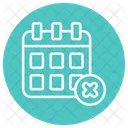 Cancel Travel Plan  Icon