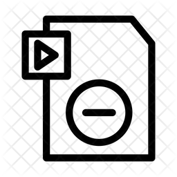 Cancel video  Icon