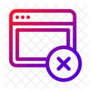 Web Cancel Error Icon