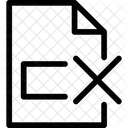 Cancelar arquivo  Ícone