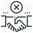 Cancelar asociación  Icono