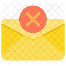 Cancelar correo electrónico  Icono