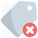 Cancelar etiqueta  Icono