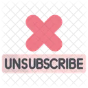 Cancelar Subscricao Ícone