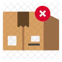 Eliminar Paquete Entrega Logistica Icono