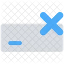 Cancelar layout  Ícone