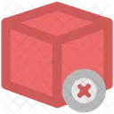 Canceled Delivery Box Icon