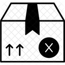 Cancelled parcel  Icon