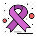 Cancer Oncology Ribbon Icon
