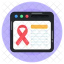 Cancer Awareness Website Icon