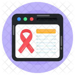 Cancer Awareness Website  Icon