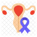 Cancer Cervical Cancer Utero Ícone