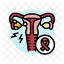 Cancer De Lovaire Femme Icône