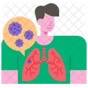 Cáncer de pulmón  Icon