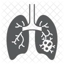 Pulmones Cancer Oncologia Icono