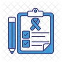 Cancer Report Cancer Medical Icon