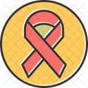 Cancer Ribbon Breast Disease Icon
