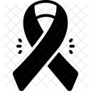 Cancer Cervical Ribbon Icon