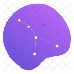 Cancer Star Pattern  Icon