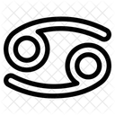 Cancer Zodiac Sign  Icon
