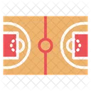 Cancha de baloncesto  Icono