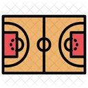 Cancha de baloncesto  Icono