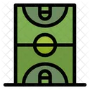 Cancha de baloncesto  Icono