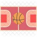 Cancha De Baloncesto Cancha Parque Infantil Icono