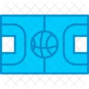 Cancha De Baloncesto Cancha Parque Infantil Icono