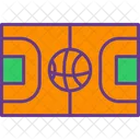 Cancha De Baloncesto Cancha Parque Infantil Icono