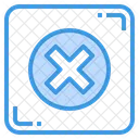 Cancle Error Cross Icon