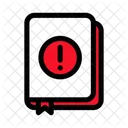 Book Caution Alert Icon