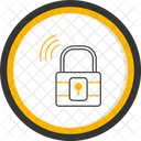 Candado Antirrobo Seguridad Icon