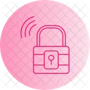 Candado Antirrobo Seguridad Icon